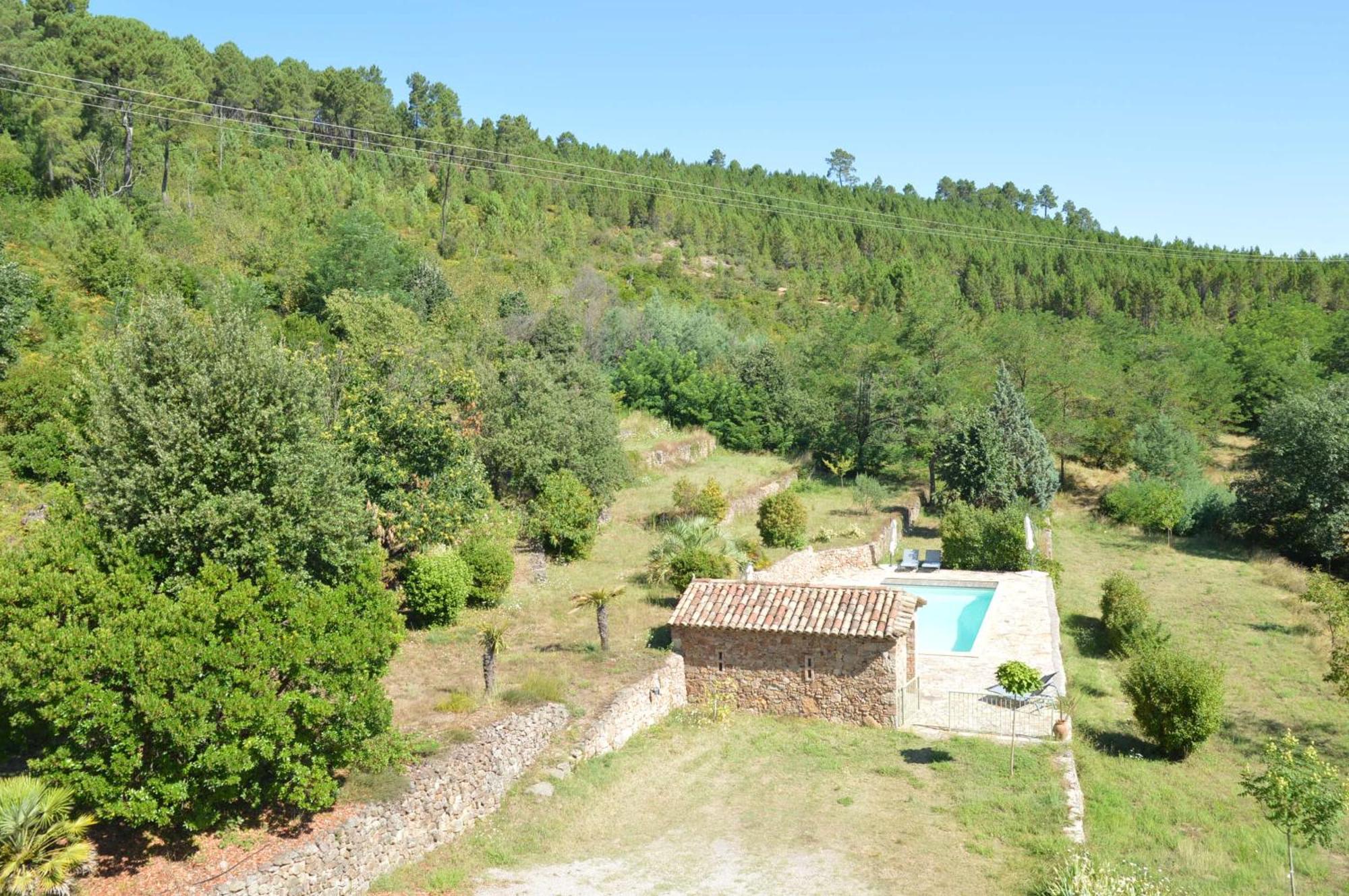 Bed and Breakfast Mas Des Druilles à Generargues Extérieur photo